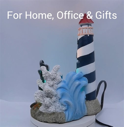 Watch Lighthouse Aroma Warmer Lamp For Fragrance Oils & Gel Melts on Amazon Live