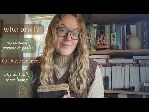 welcome to my channel! // why i speak about literature, channel purpose & goals