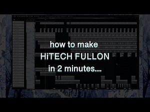 how to make HiTECH mainstream in 𝟮 𝗺𝗶𝗻𝘂𝘁𝗲𝘀 ❃ 〔FL Studio tutorial〕