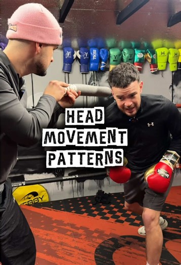 Head Movement Patterns for Boxing Defence 🔥🥊 #boxing #fyp #boxersoftiktok