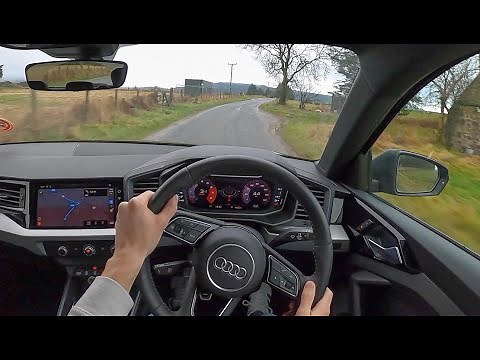 2019 Audi A1 30 TFSI 6-Speed - POV Test Drive (Binaural Audio)