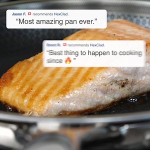 923K views · 15 reactions | Enjoy up to 20% OFF the perfect cookware set. We offer a 30-Day Money Back Guarantee! Our NEW patented HexClad Technology is: Non-stick PFOA / C8 Free Oven Safe Metal Utensil Safe Induction compatible Dishwasher Safe and more! Enjoy up to 20% OFF the perfect cookware set. We offer a 30-Day Money-Back Guarantee! | HexClad | Facebook