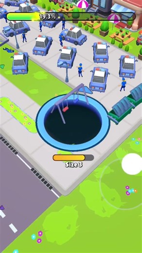 OMG! NEW Hole.io Gameplay🔥2Million Views Challenges 🚀#shorts#viral#gaming#Holeio