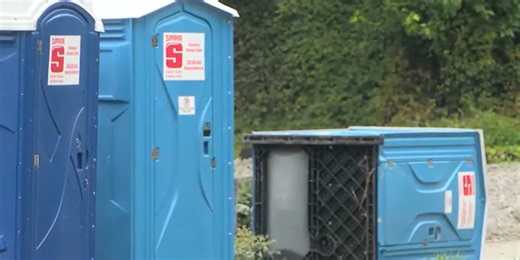Special deputy accused of shooting teen after group tipped over porta potty he was in