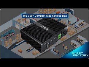 Compact MS-C907 Box PC with Intel® IOTG Alder Lake-N Processor for Ultra Low-Power Fanless | MSI