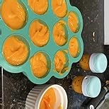 KeaBabies Silicone Food Freezer Trays with Lid, 2oz x 10 Pods Baby Food Storage Containers, Easy Puree Meal Prep, Breast Milk Silicone Freezer Molds, Dishwasher, Microwave Safe, BPA-Free (Sage)