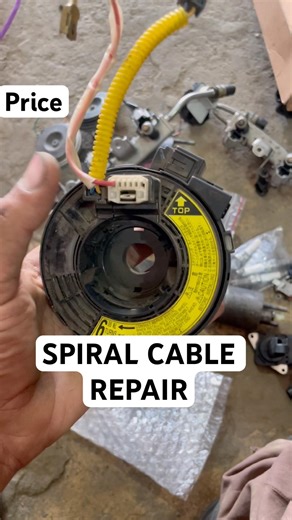 Toyota Passo Spiral Cable (Clock Spring) Repair | Horn & Airbag Problem Solution & Price