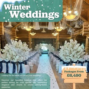 ✨ Dreaming of a Magical Winter Wedding? ❄️ ✨ There's something truly special about saying "I do" in a winter wonderland! We still have a few slots available for 2024, and our team is here to make your dream day a reality. From cozy, intimate settings to stunning snowy backdrops, we have everything you need for a perfect winter celebration. 🌟 Last-Minute Deals Available! 🌟 Talk to one of our experienced coordinators today to explore our fantastic offers and let us help you create a day to remem