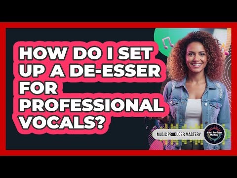 How Do I Set Up A De-esser For Professional Vocals?