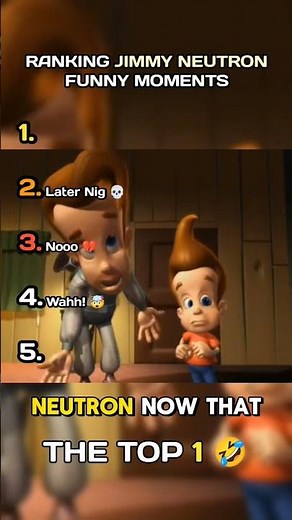 Ranking Jimmy Neutron Funny Moments 😂