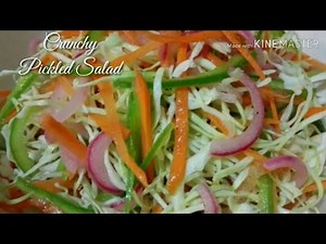 The simple and healthy Crunchy Pickled Salad /by mjane kitchen style