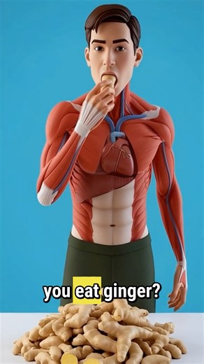 What Ginger Really Does Inside Your Body 👀 #guthealth #wellnesstips