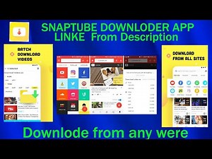 Snaptube vedio downloader app