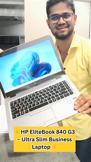 RV Computers on Instagram: "💥 LOW BUDGET DHAMAKA OFFER 💥 💻 RV REFURBISHED ✨ HP EliteBook 840 G3 – Ultra Slim Business Laptop ✨ ⚙️ Intel Core i5 – 6th Generation (2.40 GHz) 🚀 8GB DDR4 RAM | 256GB M.2 NVMe SSD 🖥️ 14.1” Full HD (1920×1080) Display 🎮 Intel HD 520 Graphics (Up to ~4GB Shared) 📷 Webcam | 📶 Wi-Fi | 🔵 Bluetooth 🔌 Original Adapter Included ✅ Excellent Imported Condition 🔋 Excellent Battery Backup 🪟 Windows 11 Pro 🛡️ 2 Year Warranty YEAR END OFFER 🔥 PRICE: ₹19,000 ONLY 🔥 📍