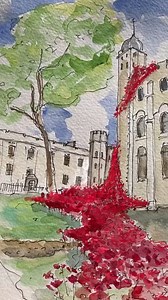 🌺 The Tower Remembers design revealed 🌺 The designer of The Tower Remembers, Tom Piper, reveals the designs for this years' commemorative display and discusses the inspiration behind the installations. To mark the 80th anniversary of the end of the Second World War, some of the 2014 ceramic poppies will feature in a new commemorative installation within the Tower's walls. The display will resemble a wound at the heart of the Tower, which was itself bombed during the Blitz. 📆 6 May - 11 Novemb
