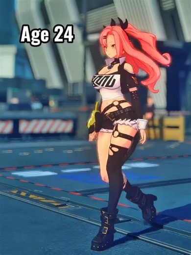 Nicole age change #nicoledemara #zenlesszonezero #zenlesszonezeroedit #zenlesszonezeronicole