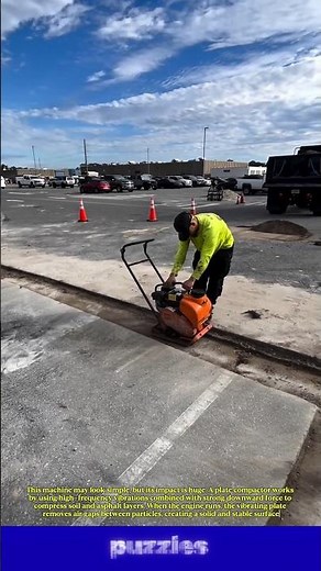 How a Plate Compactor Increases Road Work Productivity Fast!