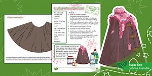 Erupting Volcano Science Experiment