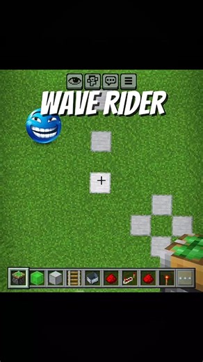 I Became a Wave Rider in Minecraft 😱 #minecraft