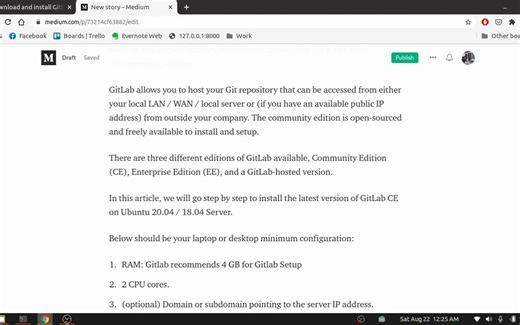 How To Install GitLab Community Edition On Ubuntu 20.04