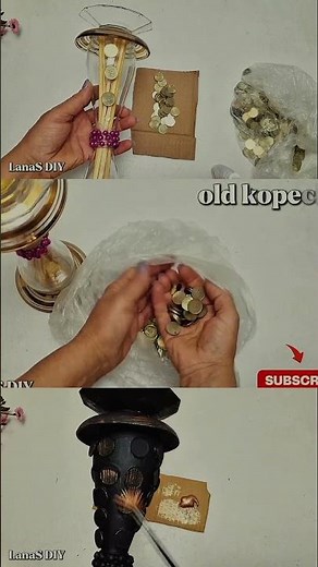 Amazing DIY Candle Holder from Glass ✨
