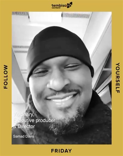 Samad Davis on last weeks FYF On this Follow Yourself Friday, we introduce Samad Davis. Samad didn’t just build a career in film. He followed a vision that pushed him across borders and into new cultural spaces. Starting out in the US film industry, Samad made the intentional decision to bring his work closer to the continent. From Ghana to South Africa, he stepped into African storytelling with the belief that the stories here deserved global scale, craft, and ambition. Over time, that belief t