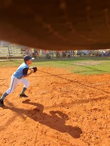 Wave 10 versus Bill Bond 10 U. In a rundown. There was obstruction at third, but the runner continued and ended up out later in the play. | Cameron Phillips