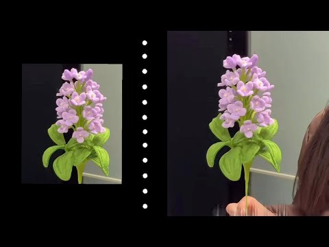 How To Make Lilac Flower With Pipe Cleaner | DIY | Useful Craft Things