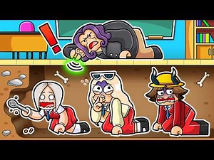 Escaping School using a SPOON in Roblox!