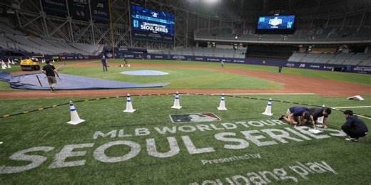 Dodgers set 26-man roster for Seoul Series