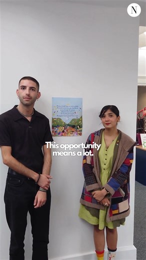 1.3K views · 22 reactions | Tomorrow's front page is a unique artwork dedicated to refugees in Scotland, designed by our friends at Refugee Festival Scotland. See how artists Huss and Malini Chakraborty found the experience here. Pick up a copy and show Scotland supports refugees. | The National Newspaper | Facebook