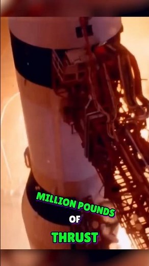 Saturn V: Witness the Rocket's Insane Power & 3-Stage Engineering #shorts