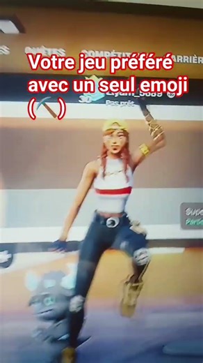 Votre jeu préféré avec un seul emoji #faitpercer #fortnite