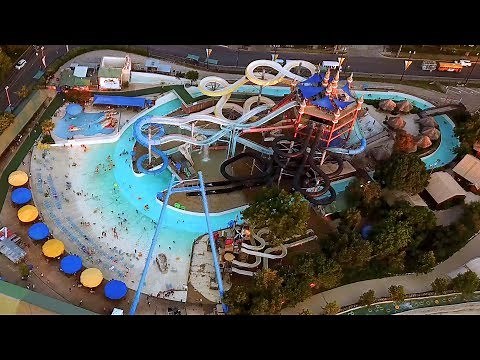 Wave Pool at the Schlitterbahn