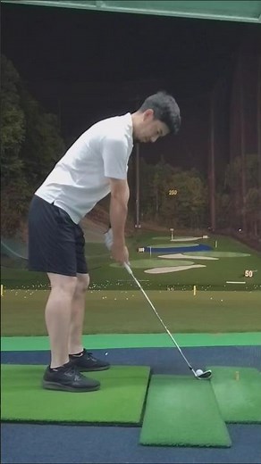 肩甲骨を広げて打つと手打ちが矯正される #golf #golfswing #ゴルフ #ゴルフスイング