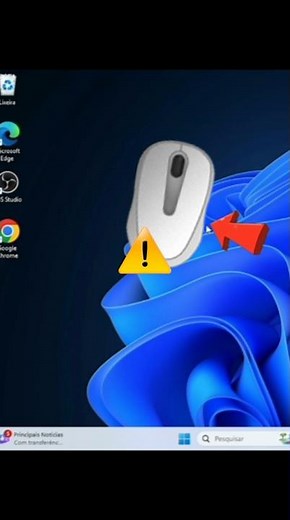 Mouse não funciona, acende os LEDs mas o cursor não mexe na tela #mouse #mousegamer #windows