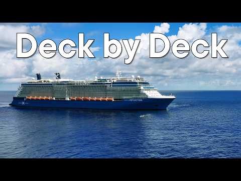 Full Celebrity Reflection Ship Tour | Deck by Deck!