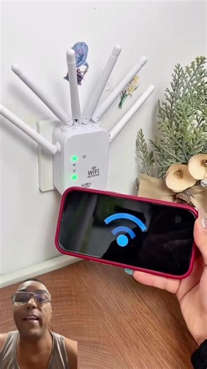 With this Wi-Fi repeater, your home will have internet in every room