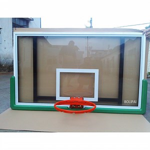 [Hot Item] Fiba High Quality Tempered Glass Basketball Backboard for Sale
