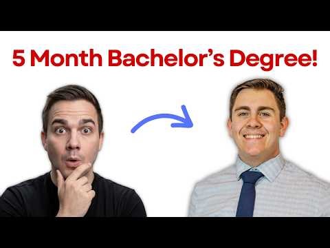 Bachelor’s Degree in 5 Months Flat! Aaron Shares His Story…