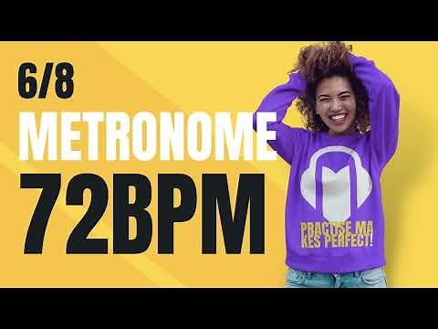 👉 6/8 METRONOME 72 BPM