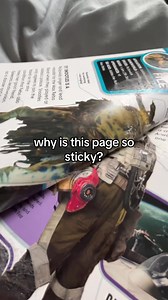 why is this page so sticky in my star wars book #starwarsfan #starwars #maythe4th #fyp #sysnootles
