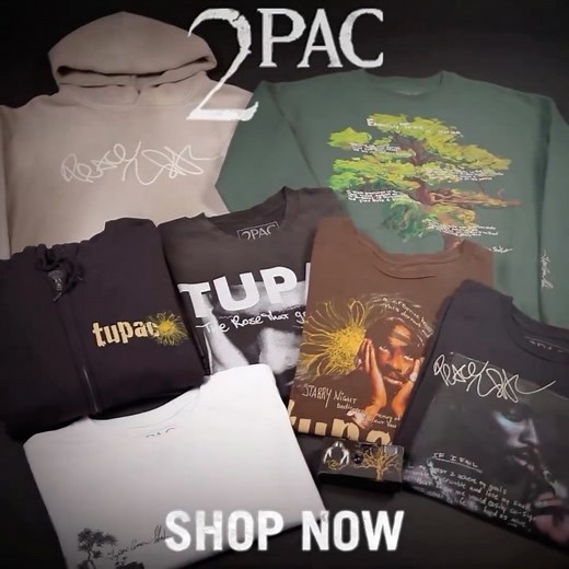 Tupac Shakur on Instagram: "Poetry Collection available now. Click the link in the bio to shop now."