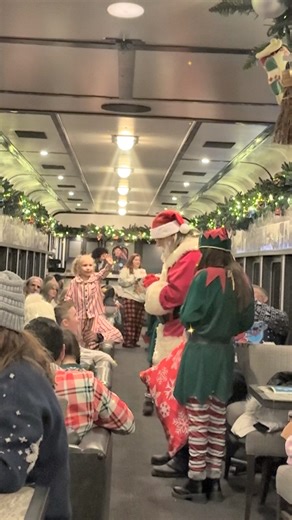 Verde Canyon Railroad on Instagram: "All aboard Santa’s secret tracks to The North Pole! The Magical Christmas Journey aboard Verde Canyon Railroad is ready to take you straight into the spirit of Christmas! As the train rolls into The North Pole, you can feel the magic building… And then, there he is—Santa Claus himself, waiting with a warm, joyful presence that melts the winter chill and fills every heart with wonder. From twinkling lights to the sparkle in every child’s eyes, this journey is 
