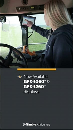 Welcoming the new GFX-1060 & 1260 to the Trimble family of displays