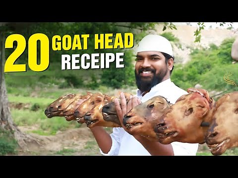 20 Goat Head Recipe | Traditional Lamb Head Curry | Nawab's Kitchen Official #147