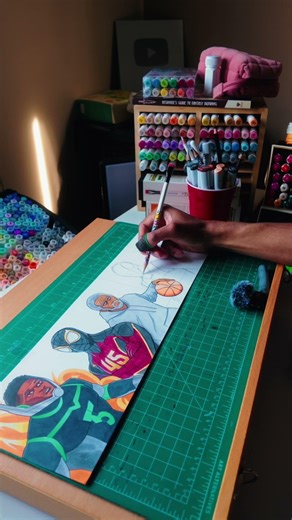 Drawing NBA Nicknames! (PART 4) #short