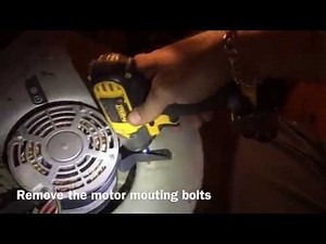 Blower wheel replacement
