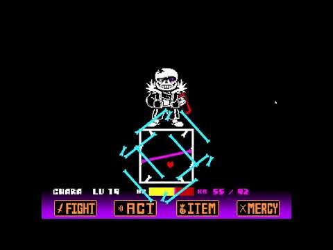 Undertale Hypocritical Destinies Sans Phase1 Fight Clear
