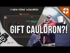 TF2 | Unboxing Haunted Halloween Gift Cauldron (Strange Haunted Hellhunter's Headpiece)